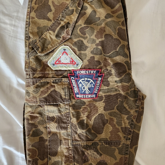 Polo Ralph Lauren Voyager Patchwork Camo Utility Cargo Pants. New with tags. - Picture 3 of 14